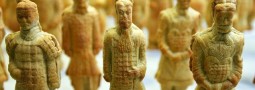 Chinese Terracotta Army Made From Pizza Dough